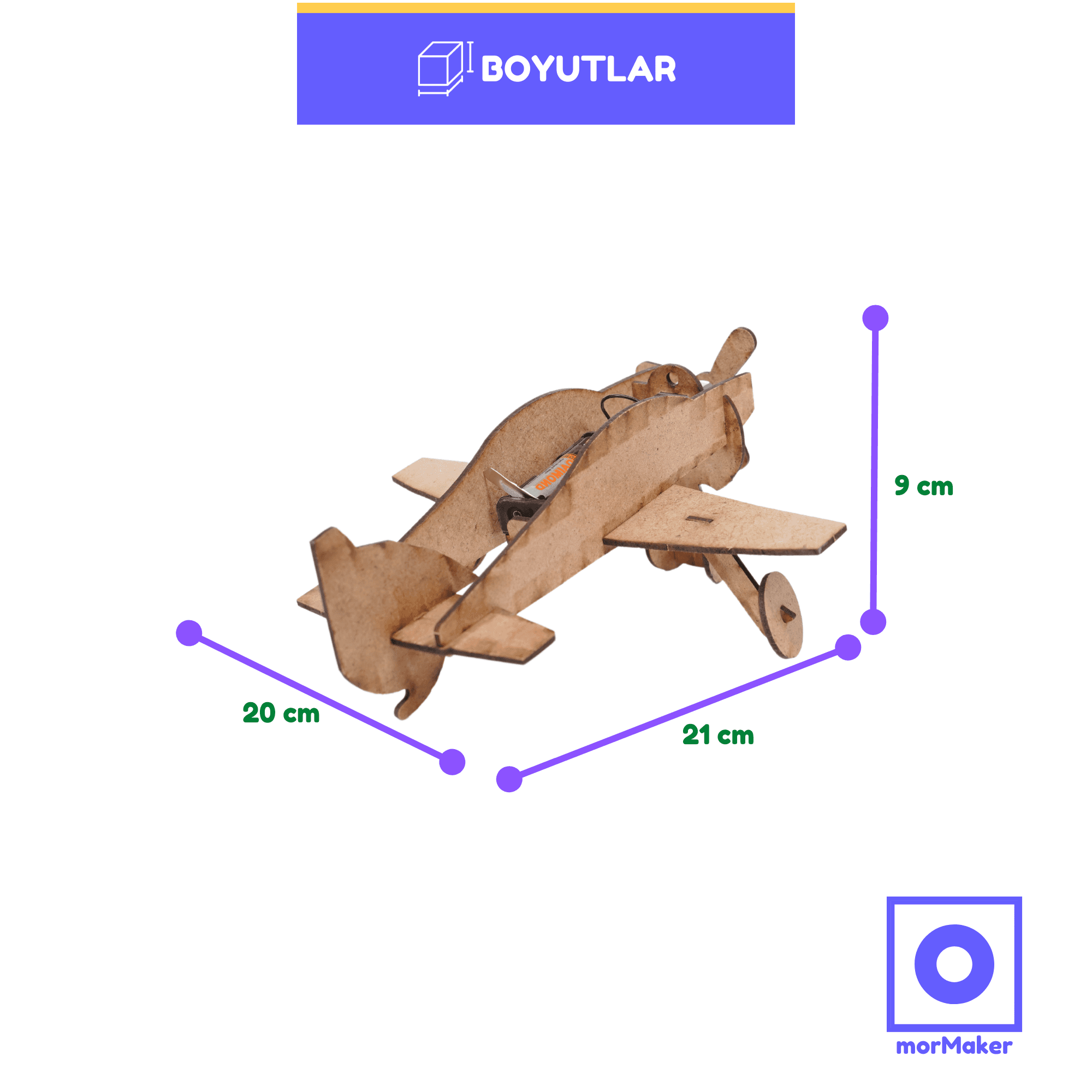 Pilli Pervaneli Uçak | Eğitici Kendin Yap Ahşap Oyuncak | STEM-A Eğitim Seti - steam_oyuncaklari_stem_kendin_yap_ahsap_oyuncak_maker_set_egitici_oyuncak_motor_calisma_sistemi_2