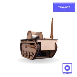 Haraketli Ahşap Oyuncak Tank  | Kendin Yap Ahşap Oyuncak | STEM-A Eğitim Seti | Tank-Bot - steamoyuncaklari_stem_kendinyapahsapoyuncak_makerset_egiticioyuncak_hareketlirobot_DCmotor_tankbot