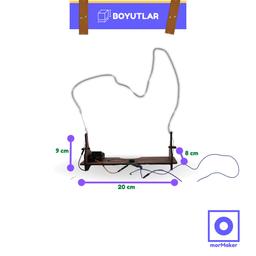 CızZz Devre Kendin Yap Ahşap Oyuncak STEM-A Eğitimi Seti - stem_oyuncaklari_stem_kendinyapahsapoyuncak_makerset_egiticioyuncak_buzzeroyun_elektronikdevreleregiris_cizzdevre_mormaker_fotogtaf_2