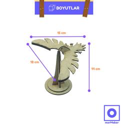 Denge Kuşu Kendin Yap Ahşap Oyuncak STEM-A Eğitimi Seti - stem_oyuncaklari_stem_kendinyapahsapoyuncak_makerset_egiticioyuncak_dengemerkezi_ofissusu_bilimprojesi_yercekimi_kartal_dengekusu_mormaker_fotograf_2